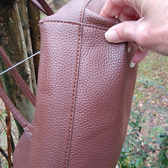 BCBG Paris Brown Tote - Picture 7 of 8